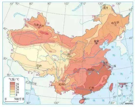 
重要考点：中考地理重要分界线汇总 看着一篇就够了_3377官网(图10)